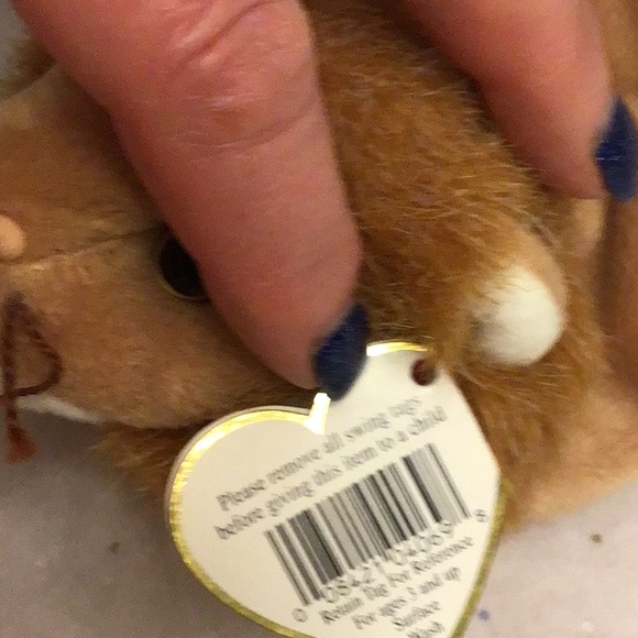 TY Original Beanie Baby retired new w tag, ROARY 1996, excellent - Picture 5 of 8